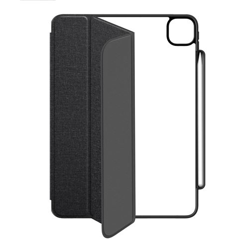 Qdos Gris Étui Pour Ipad Pro 11" 2022/Air 10.9" Folio Muse Avec Emplacement Pencil