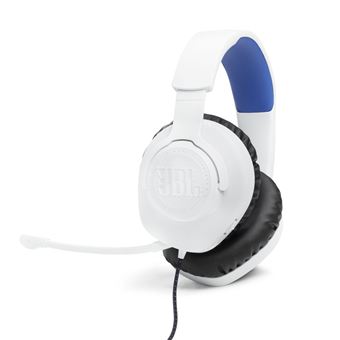 Casque Gaming circum-aural filaire JBL Quantum 100P Blanc