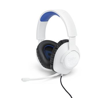 Casque Gaming circum-aural filaire JBL Quantum 100P Blanc