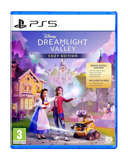 Pochette avant du jeu Disney Dreamlight Valley Cozy Edition PS5