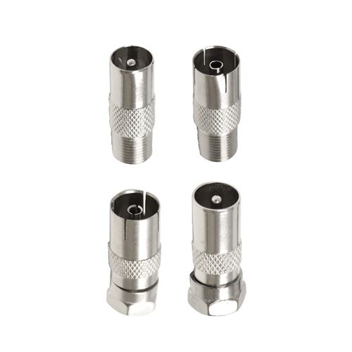 Kit 4 adapteurs Accsup F vers Coaxial