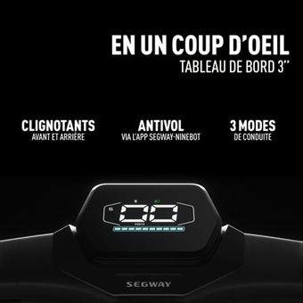 Trottinette électrique tout-terrain Segway by Ninebot ZT3 Pro D 1600 W