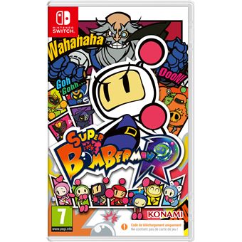 Super Bomberman R1 Code in a box Nintendo Switch