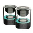Pack 2 enceintes sans fil Wiko Wishake Vibes Bluetooth Noir