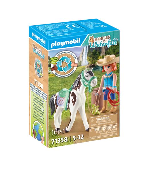 Playmobil Le club d'équitation 71358 Ellie et Sawdust  - Playmobil reconditionné disponible sur Fnac
