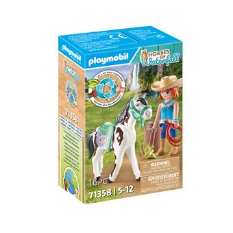 Playmobil 71243 jument et poulain- country - le club d'équitation