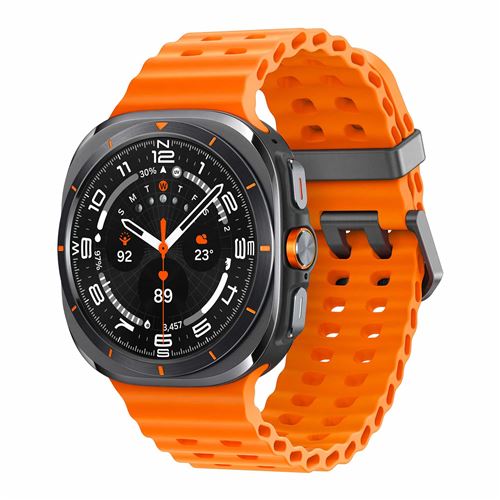 Samsung Gris Titane Galaxy Watch Ultra, Wifi + 4G (2024), Boitier De 47 Mm, - Très Bon État - Image 4
