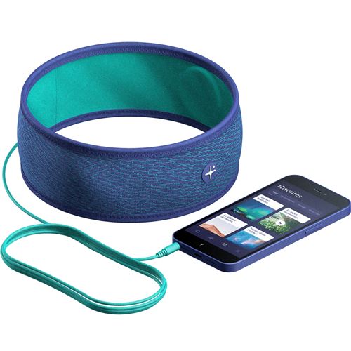Aide au sommeil Bandeau sonore Hoom S Bleu