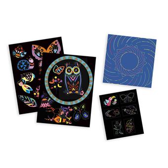 Kit créatif Janod Les Ateliers du Calme Multiactivités Scratch Art