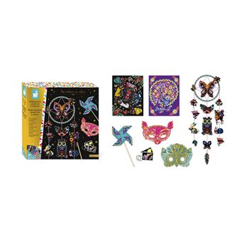 Kit créatif Janod Les Ateliers du Calme Multiactivités Scratch Art