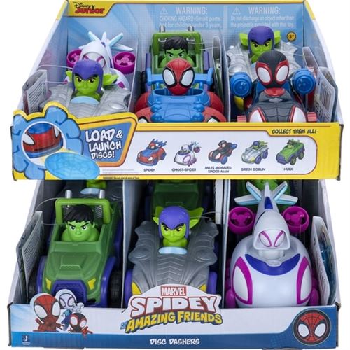 Figurine Spidey And His Amazing Friends Véhicle Disc Dashers Modèle Aléatoire
