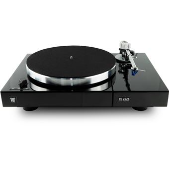 Platine vinyle Perpetuum Ebner PE2525 MK II Black High Gloss avec cellule Ortofon Quintet