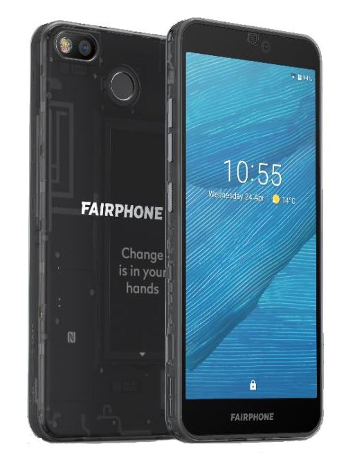 Fairphone 3 Dual Sim 64 GB zwarte smartphone