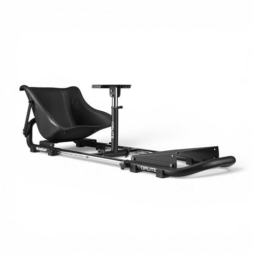 Oplite Cockpit de simulation racing - NitroKart V2 - Noir - Ergonomique - Réglable - Immersion totale