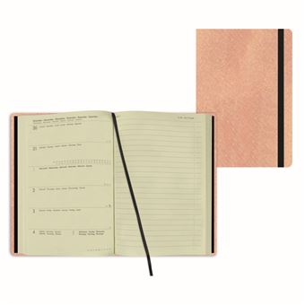 Agenda civil Legami Medium Semainier notes 2022 Rose gold