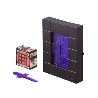 Petite figurine Trésor X Minecraft Portail du Nether Modèle aléatoire