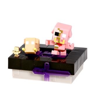 Petite figurine Trésor X Minecraft Portail du Nether Modèle aléatoire