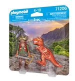 Playmobil Dinos 71206 Aventurier et tyrannosaure