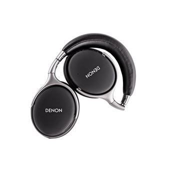 Casque Hi-Fi sans fil à réduction du bruit Denon AHGC30BKEM Bluetooth Noir