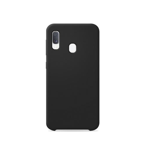 Coque en silicone On Earz Mobile Gear pour Samsung Galaxy A20 Noir