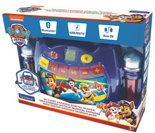 Jeu éducatif Lexibook Mon premier lecteur musical Karaoké Pat Patrouille