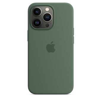 Coque en silicone avec MagSafe pour iPhone 13 Pro Eucalyptus