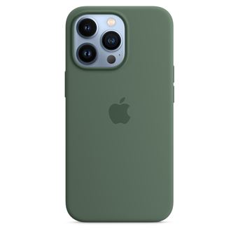 Coque en silicone avec MagSafe pour iPhone 13 Pro Eucalyptus