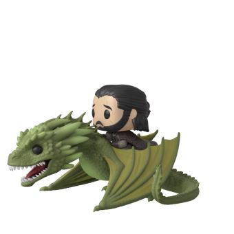Figurine Funko Pop Rides TV Game Of Thrones Jon Snow chevauchant Rhaegal - 1