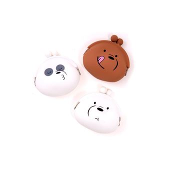 Portefeuille porte-monnaie Miniso We Bare Bears Modèle aléatoire