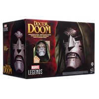 Figurine Marvel Legends Series Casque de cosplay premium de Doctor Doom