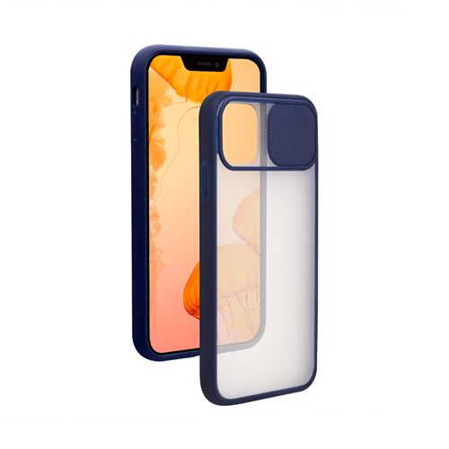 Coque rigide BigBen Connected Slide pour iPhone 12 Pro Max 6.1'' Bleu