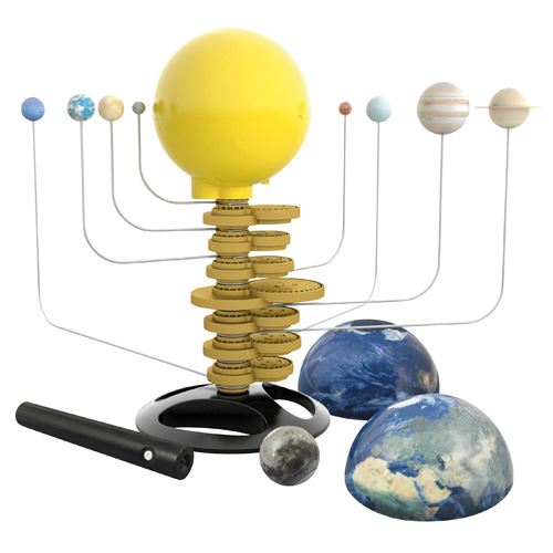 Atrumly Kit de découverte scientifique 3D - Système solaire - Modèle  astronomique - Sécurité - Jouet pour enfants et adultes - Cadeau