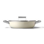 Sauteuse Smeg CKFD2811CRM 28 cm Crème