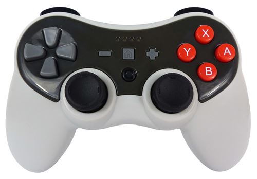 Manette Nintendo Switch Subsonic Pro-S V2 Gris et Noir Sans fil