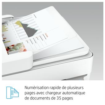 Imprimante multifonction Tout-en-un HP Envy Pro 6430e Blanc Reconditionné