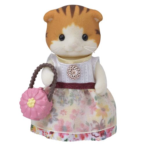 Figurine Sylvanian Families La grande sœur chat roux