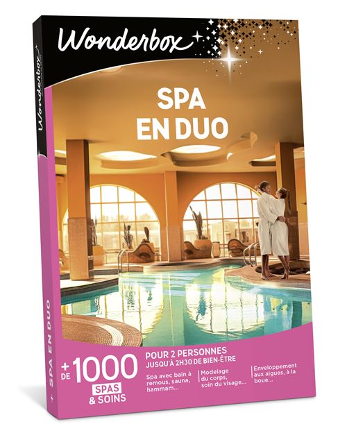 Coffret cadeau Wonderbox Spa en duo