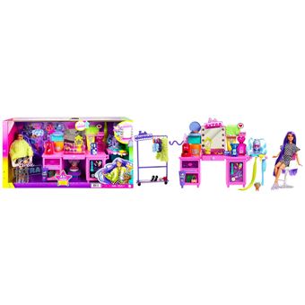 Studio de Mode Barbie Extra avec poupée incluse