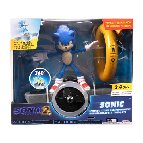Sonic Multicolore Figurine Articulée Speed 2 Rc