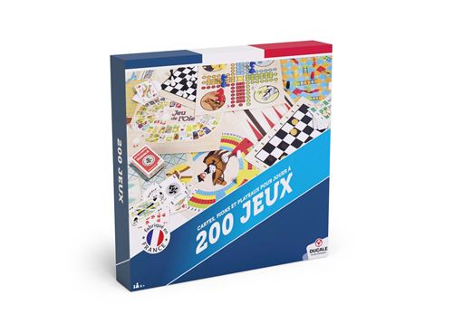 Coffret de 200 jeux pour tous Cartamundi Ducale