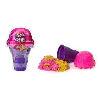 Pâte à modeler pour enfant Kinetic Sand Cornet de glace 113 g
