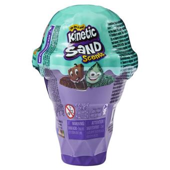 Pâte à modeler pour enfant Kinetic Sand Cornet de glace 113 g