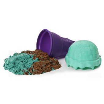 Pâte à modeler pour enfant Kinetic Sand Cornet de glace 113 g