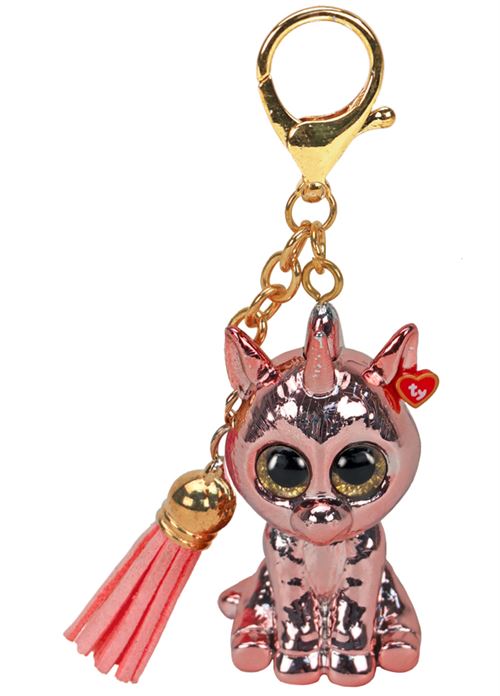 Ty Animal En Peluche Mini Boo's Clip Pixy La Licorne 5 Cm