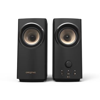Creative T60 - Desktop-Lautsprecher 2.0 - Schwarz - 1