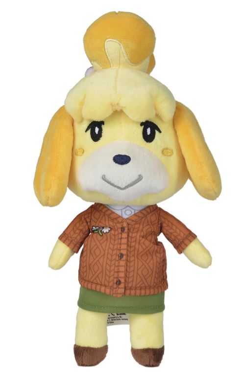 Nintendo Multicolore Peluche Animal Crossing Isabelle Winter 25 Cm