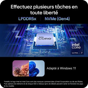 Housse De Protection En Cuir Bleu Pour LG Gram 15,6" - Série Contour Broonel, Intérieur Microfibre Doux