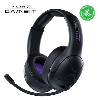 Casque gaming pour Xbox One et Xbox Séries X Pdp Victrix Gambit Noir