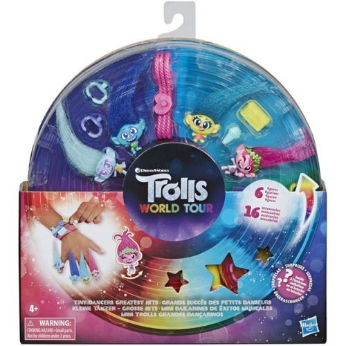 Figurines Grands succès des petits danseurs Les Trolls 2 Tournée Mondiale de DreamWorks