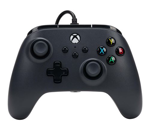 PowerA Wired Controller - Spelpad - met bekabeling - zwart - voor Microsoft Xbox One, Microsoft Xbox Series S, Microsoft Xbox Series X